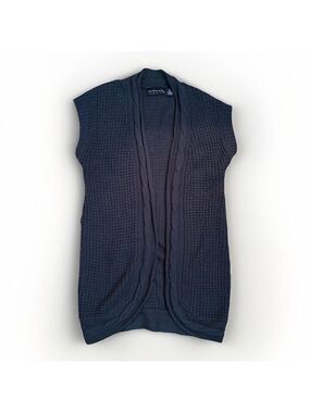 On The Way Maternity Gray Knit Vest - XL